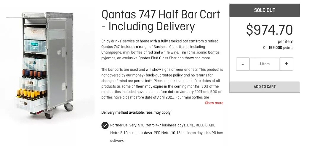 Qantas自救，上次卖睡衣，这次压箱底的货都开售了！ - 9