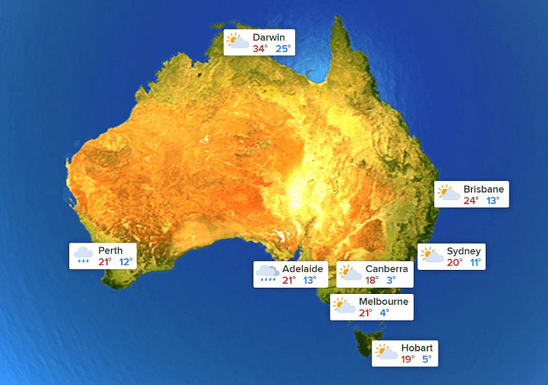 狂风暴雨即将席卷澳洲！多地“难逃一劫”，部分地区气温低至零下（组图） - 2