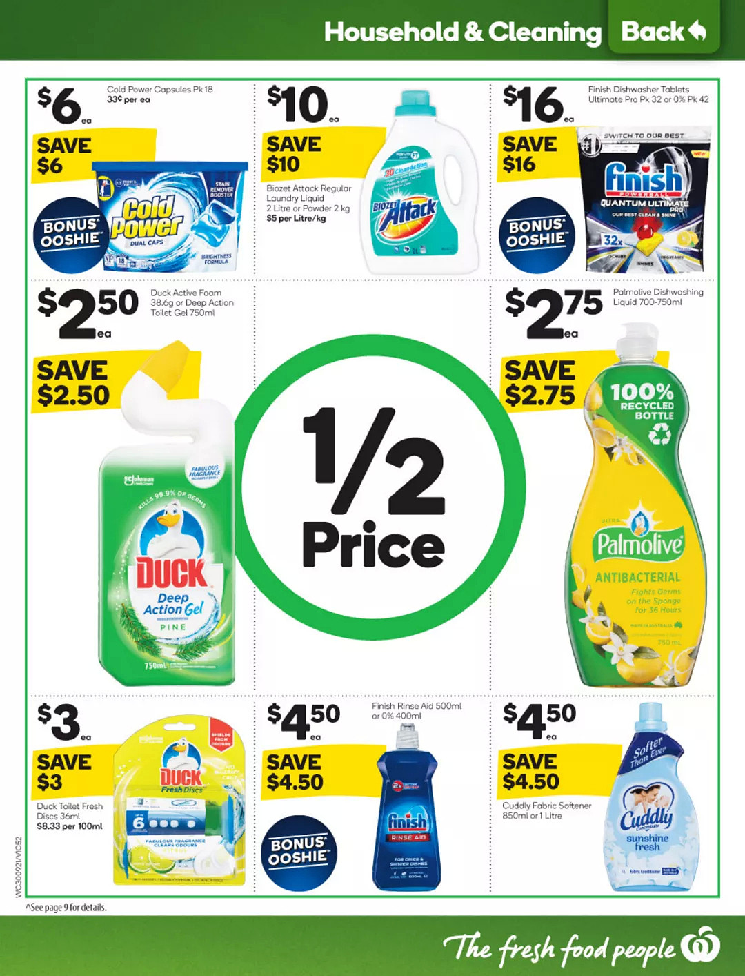 Woolworths 9月30日-10月6日折扣，半价麦片酸奶拿额外ooshies - 49