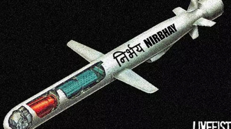 网传印度国产无畏(Nirbhay)巡航导弹模型