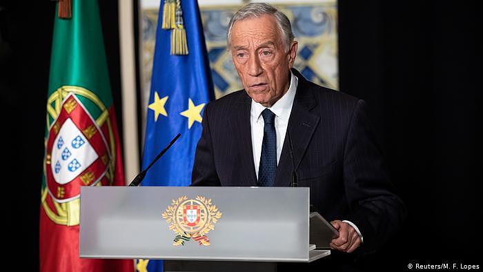 Portugal Präsident Marcelo Rebelo de Sousa (Reuters/M. F. Lopes)