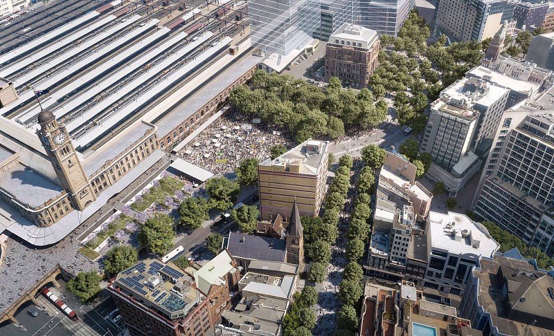 悉尼市政府宣布开发悉尼中央火车站科技型广场方案 - 1