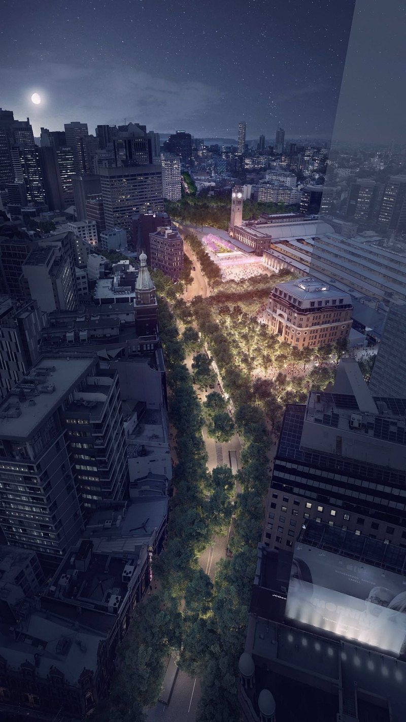 悉尼市政府宣布开发悉尼中央火车站科技型广场方案 - 2