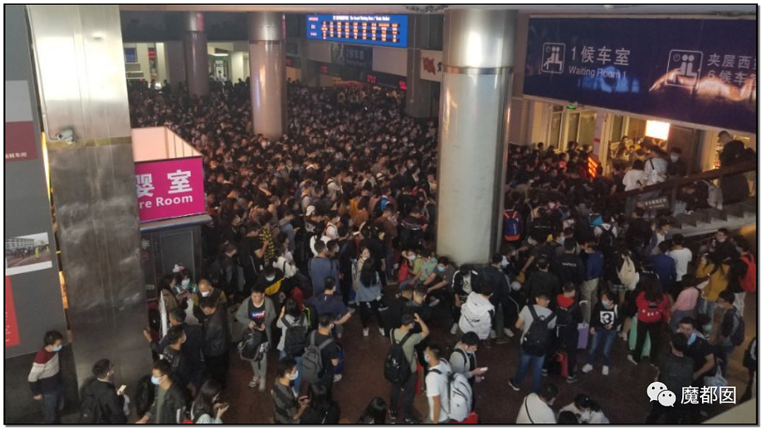 疯狂！今年中国不寻常，高铁都晚点，高速堵死，人山人海，大家还好吗？（组图） - 31