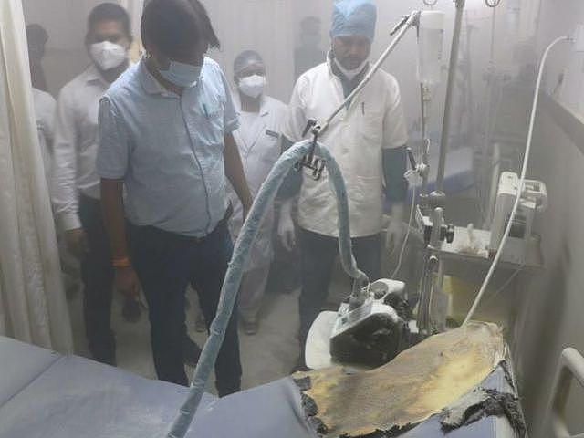 印度男子生病住进重症监护室，却因呼吸机爆炸引发火灾而不幸去世（组图） - 4
