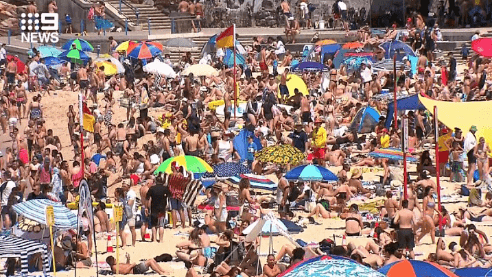 气温持续上涨，Bondi海滩涌入上千人！市议会警告：或再次关闭海滩（组图） - 4