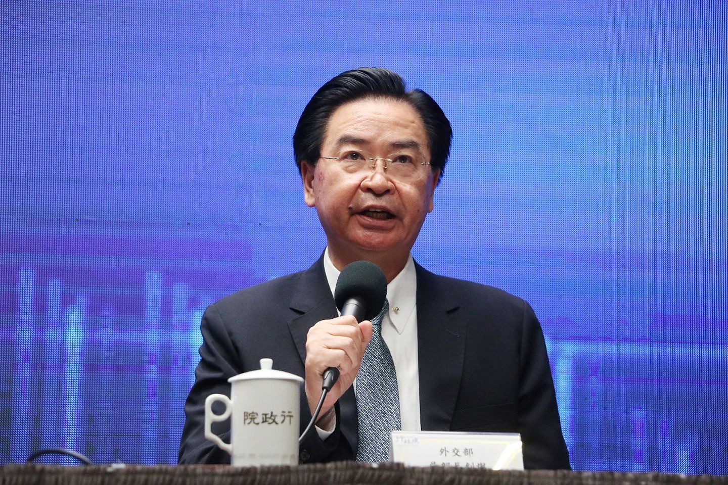 台外交部长吴钊燮表示，台美基建合作架构能使台湾在深化台美关系之外，也扩大国际参予。 （陈卓邦／多维新闻）