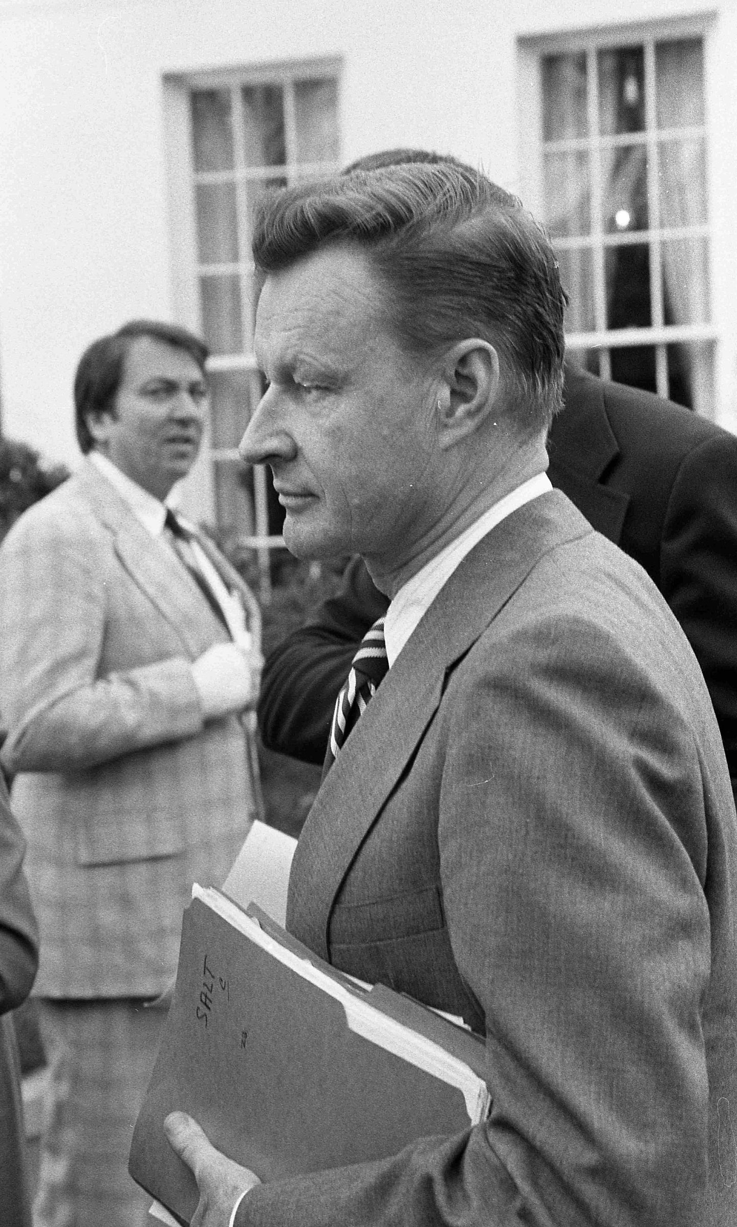 1977年3月30日，美国国安顾问布热津斯基与国会领导人进行第二阶段会晤。 （Getty）