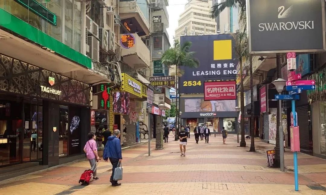 香港，还能撑多久？街道冷冷清清令人唏嘘（组图） - 1
