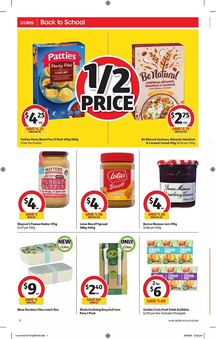 Coles 10月7日-10月13日折扣，油半价，$10含15GB+整月畅打中国长途 - 8