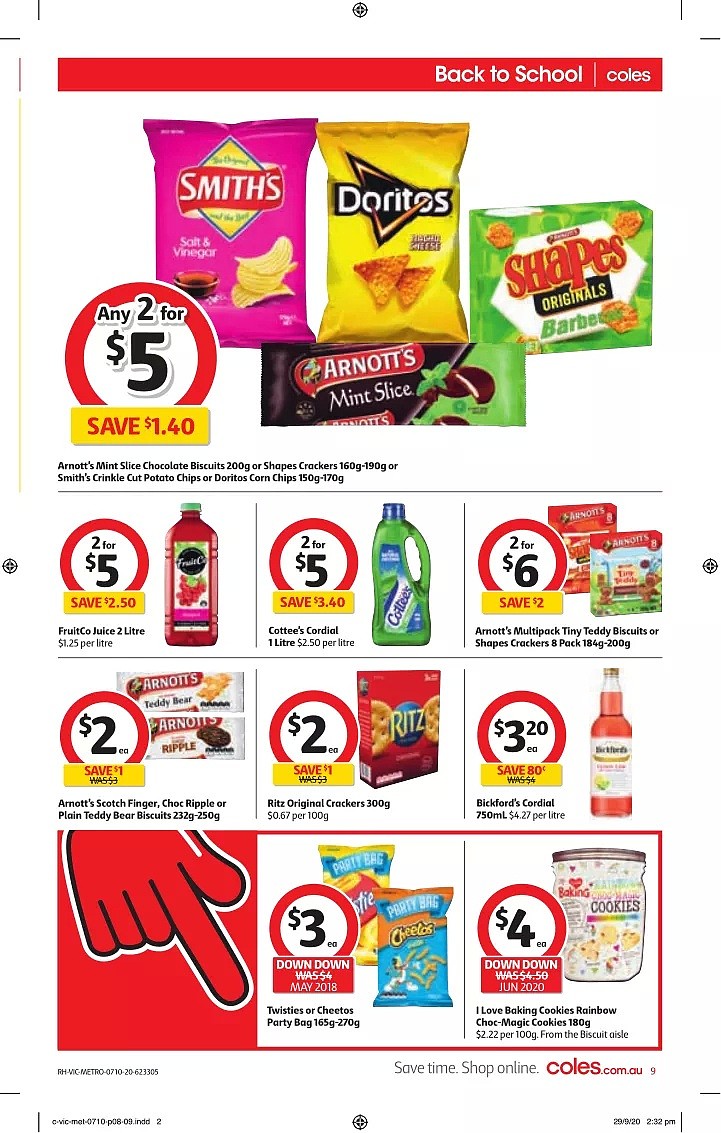 Coles 10月7日-10月13日折扣，油半价，$10含15GB+整月畅打中国长途 - 9