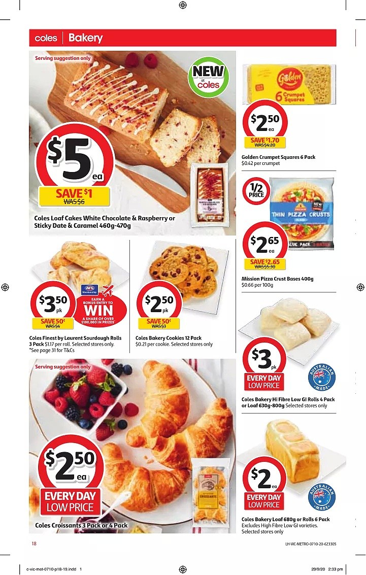 Coles 10月7日-10月13日折扣，油半价，$10含15GB+整月畅打中国长途 - 18