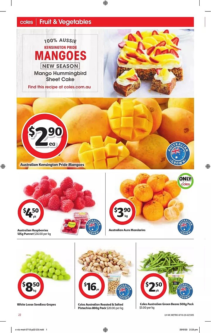 Coles 10月7日-10月13日折扣，油半价，$10含15GB+整月畅打中国长途 - 22