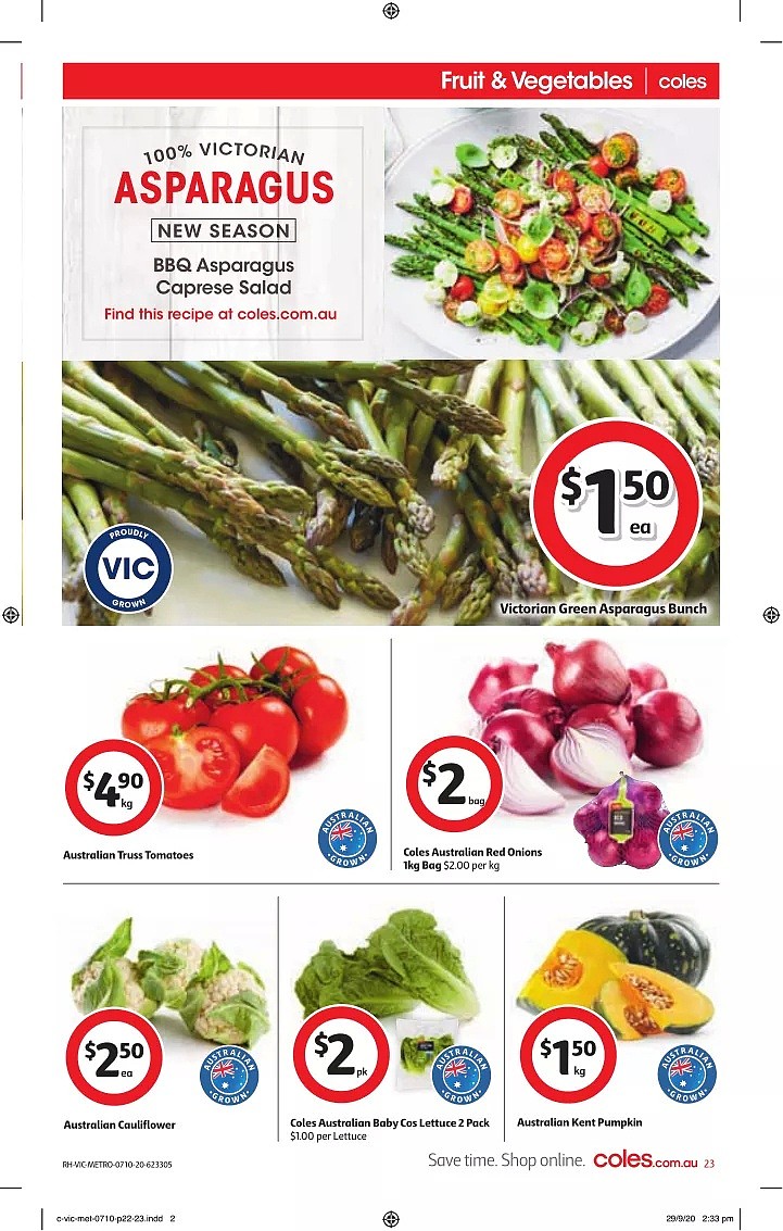 Coles 10月7日-10月13日折扣，油半价，$10含15GB+整月畅打中国长途 - 23