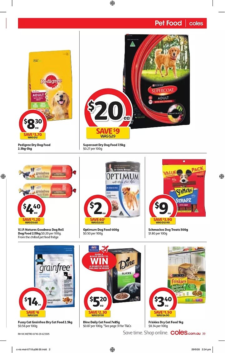 Coles 10月7日-10月13日折扣，油半价，$10含15GB+整月畅打中国长途 - 39