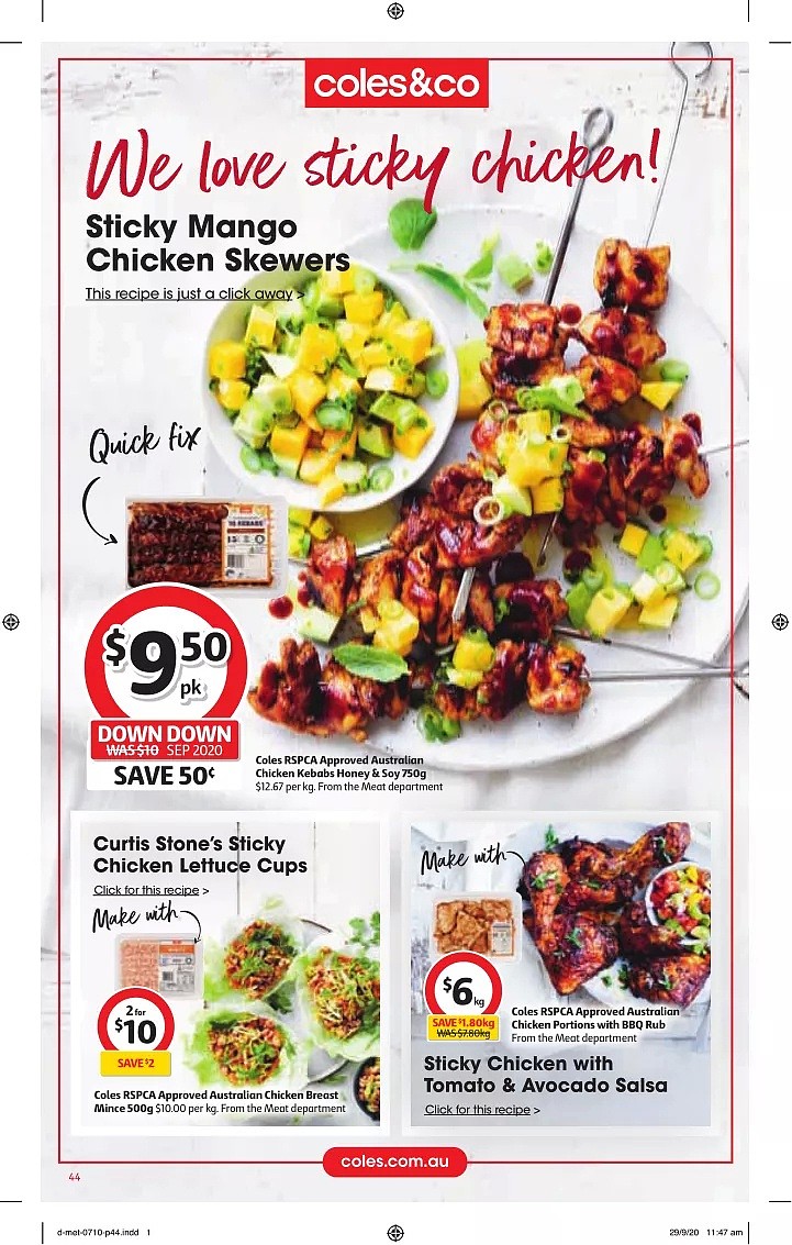 Coles 10月7日-10月13日折扣，油半价，$10含15GB+整月畅打中国长途 - 44