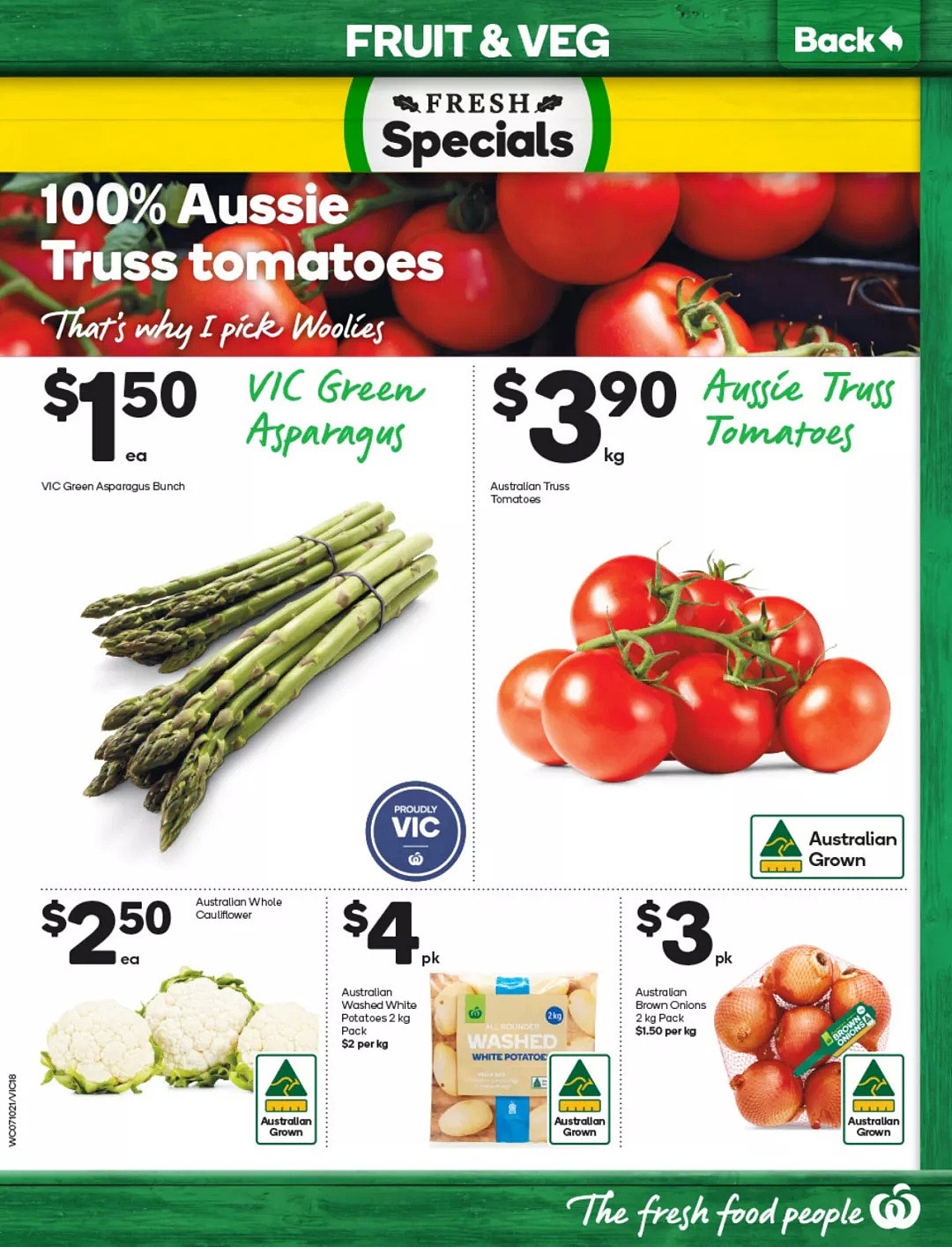 Woolworths 10月7日-10月13日折扣，鸡排、春卷、饺子半价 - 18