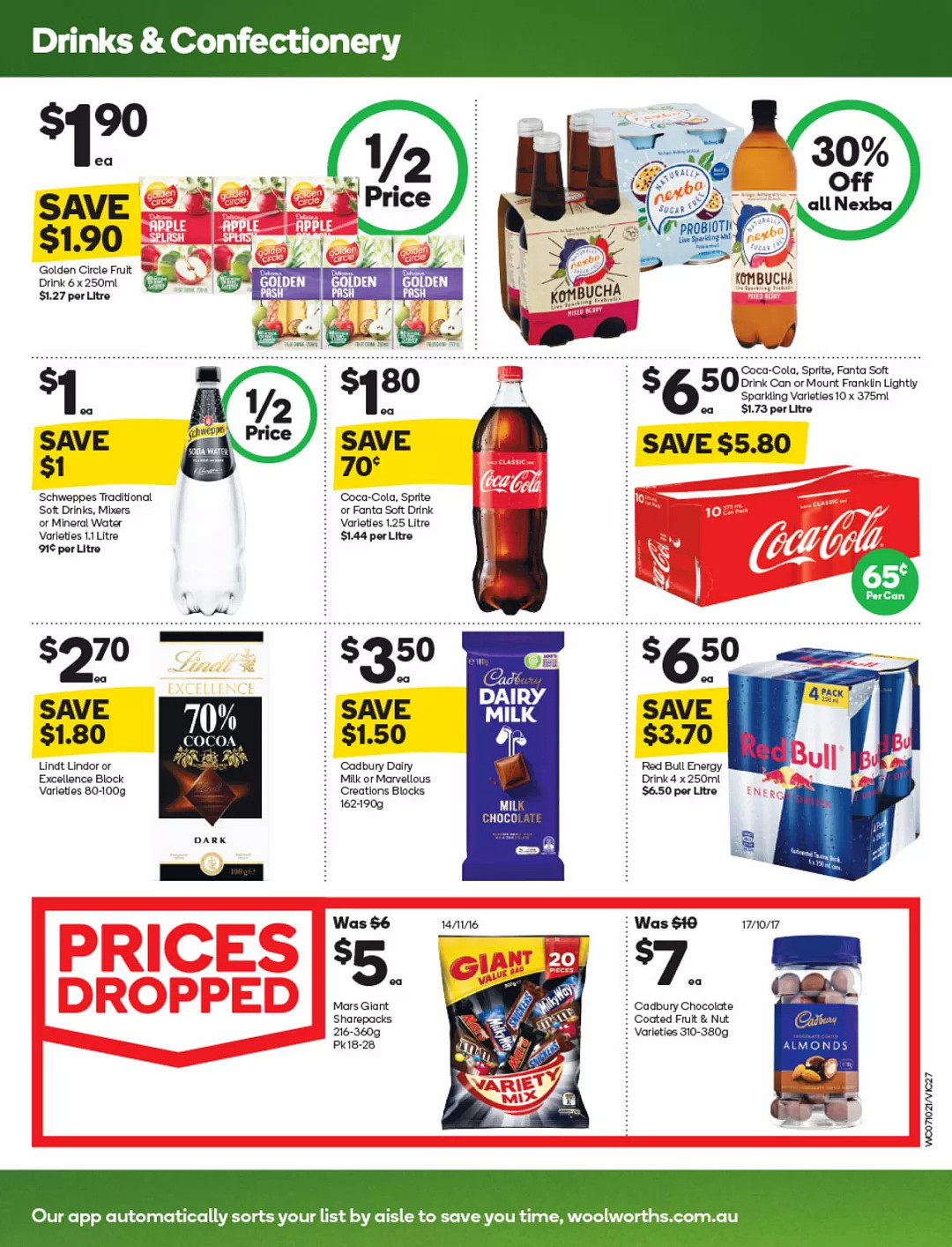 Woolworths 10月7日-10月13日折扣，鸡排、春卷、饺子半价 - 27