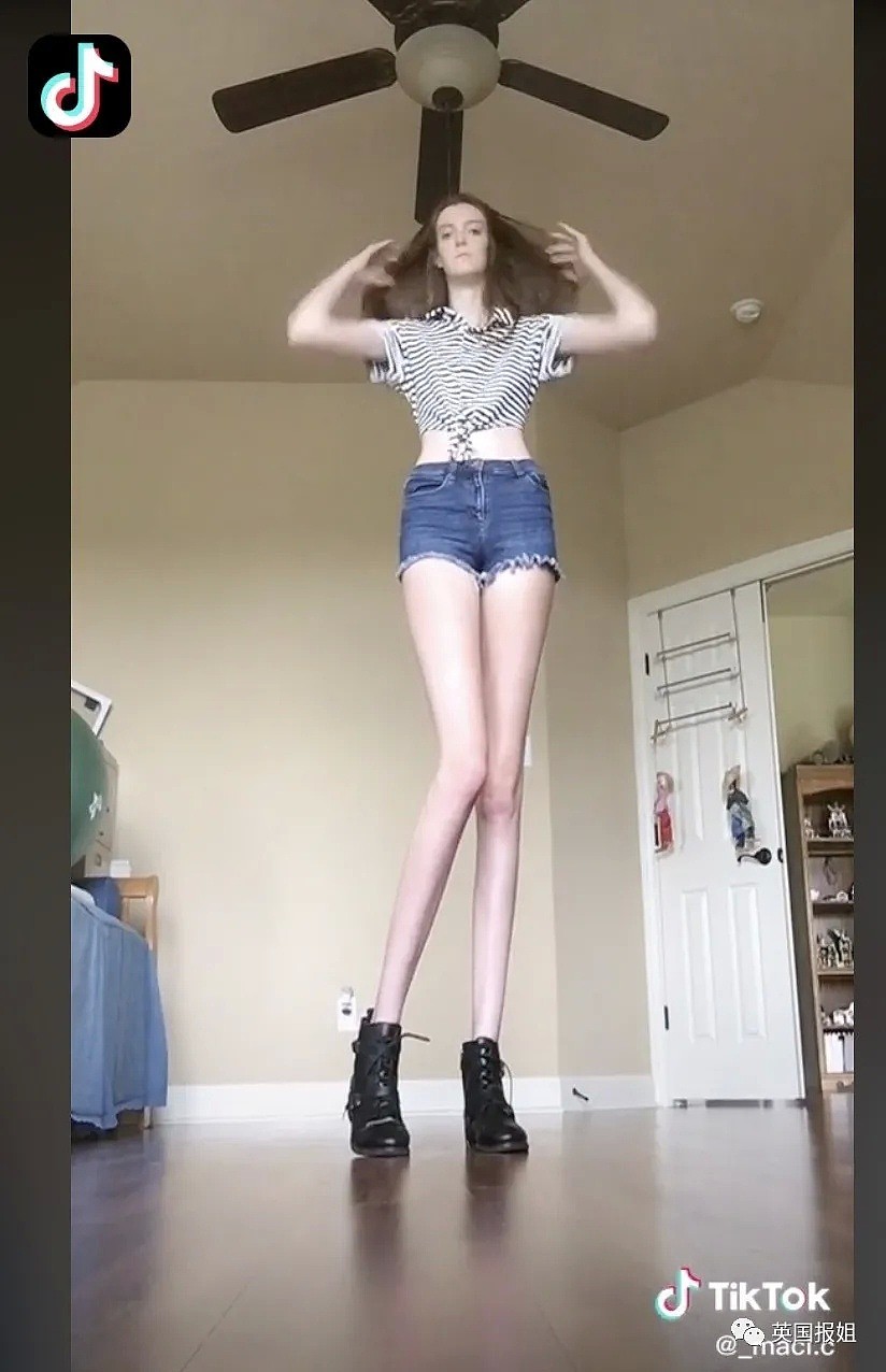 17岁美国女孩打破纪录成“世界腿王”！1米35的大长腿长成这样...（视频/组图） - 28