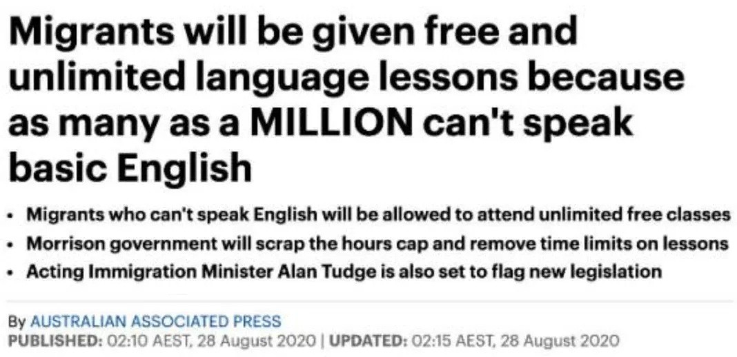 澳洲政府终于对这个签证下手了！明年起新增英语测试，不达标需上500小时英语课，网友吵翻（组图） - 34