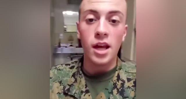 美海军陆战队员发布辱华视频后被调查，称遇到中国人就开枪（组图） - 2