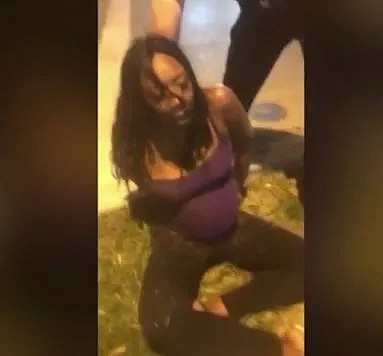 美国警察膝压怀孕9个月黑人孕妇　触发民众连日抗议市政府（组图） - 6