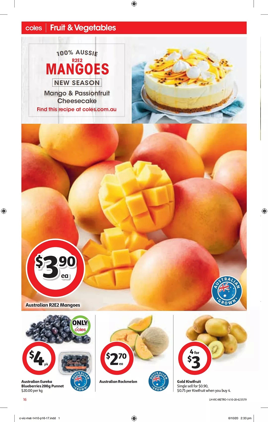 Coles 10月14日-10月20日折扣，本周日前满50刀免费送货 - 16