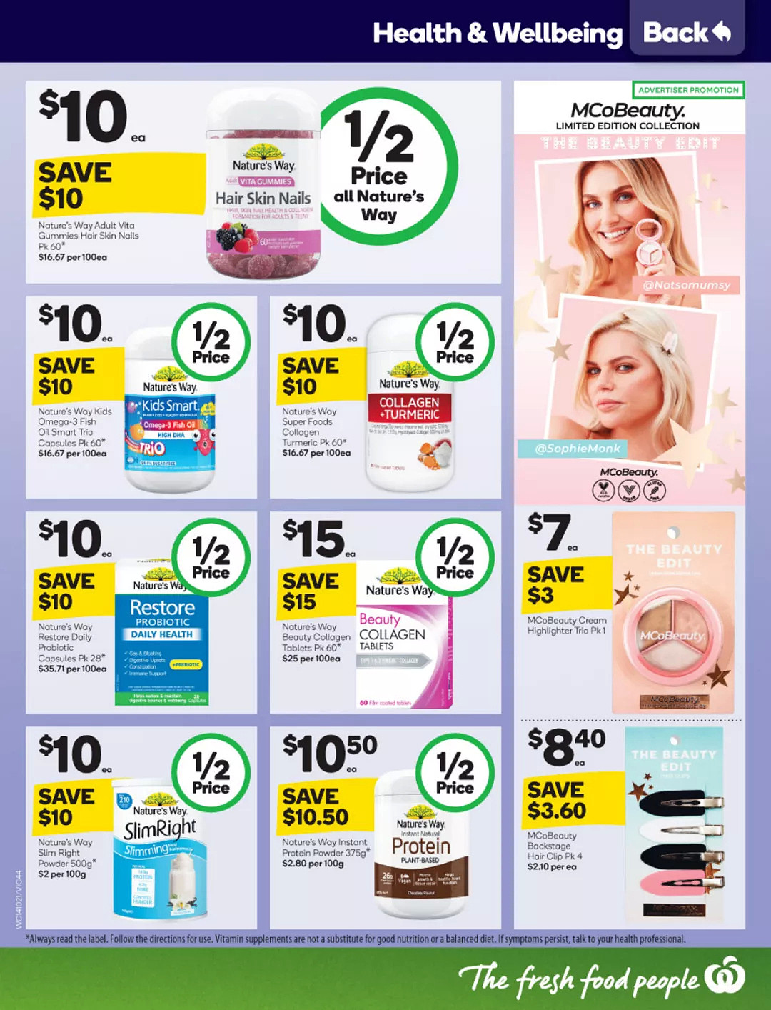 Woolworths 10月14日-10月20日折扣，春卷、电池半价 - 43