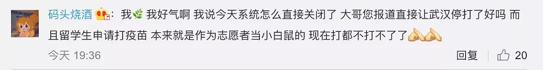 新冠疫苗预约网站系统正在维护，给中国留学生免费打的疫苗暂停了！原因暂时不清楚（组图） - 23