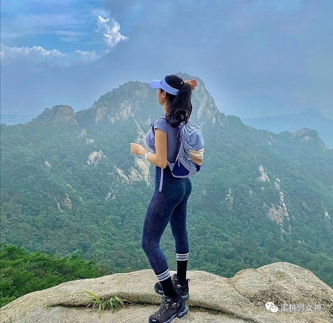 【美女】110斤大长腿韩国蜜桃girl，撸铁成效明显，一张图证明亚洲扁臀皆可逆（组图） - 7