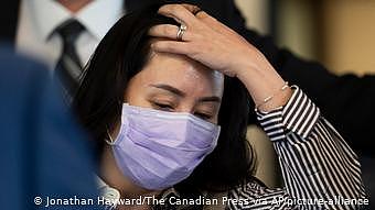 Kanada | Vancouver | Finanzvorstand von Huawei Technologies | Meng Wanzhou | Gerichtsverhandlung (Jonathan Hayward/The Canadian Press via AP/picture-alliance)