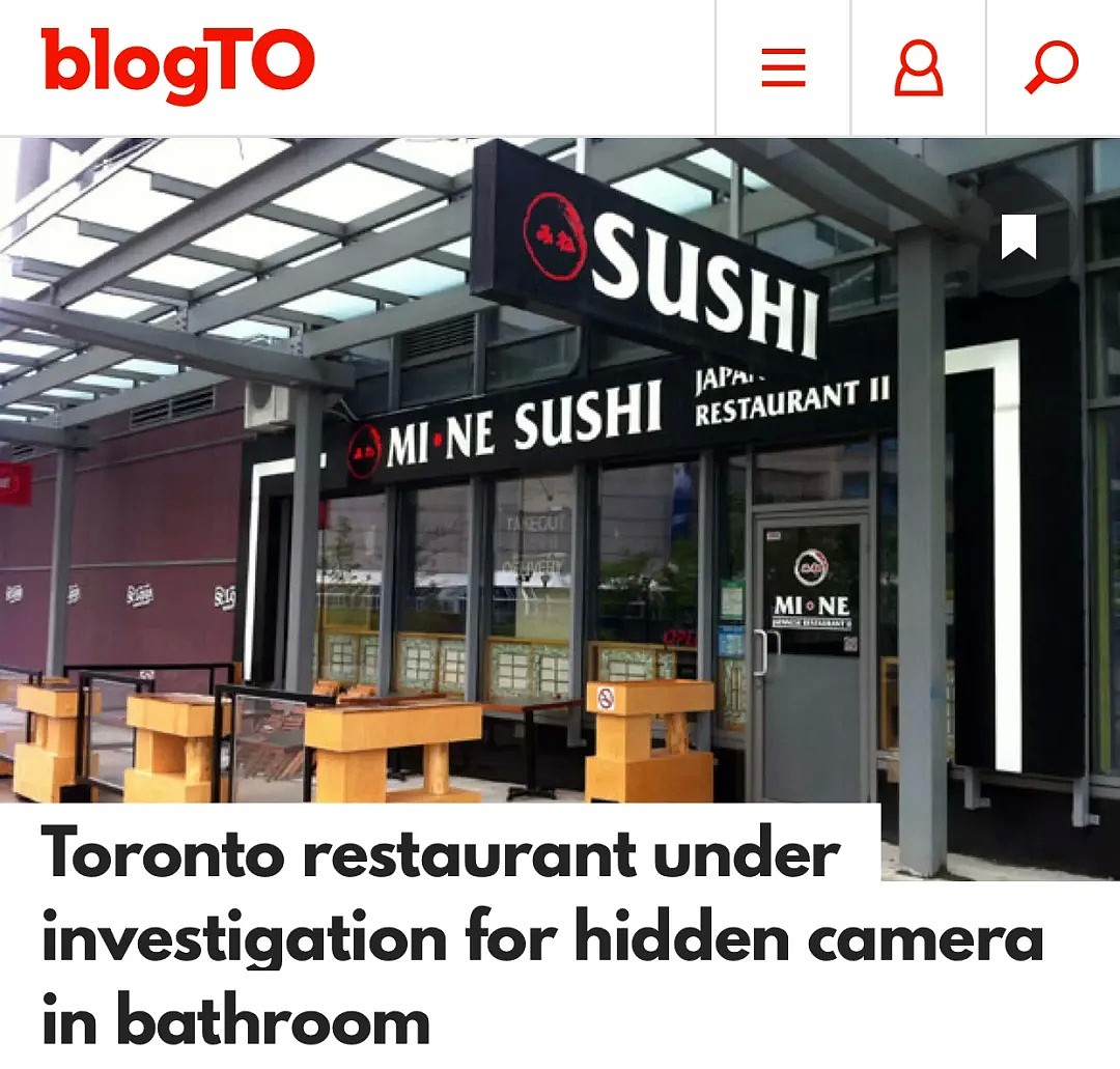 太气了！餐馆老板厕所偷录20岁留学生女员工，手机发现大量视频...（组图） - 1