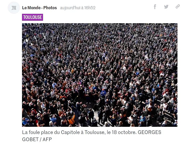 法国数万人集会纪念被斩首教师！从不和女生说话、不暴躁，18岁少年如何变冷血杀手（组图） - 9