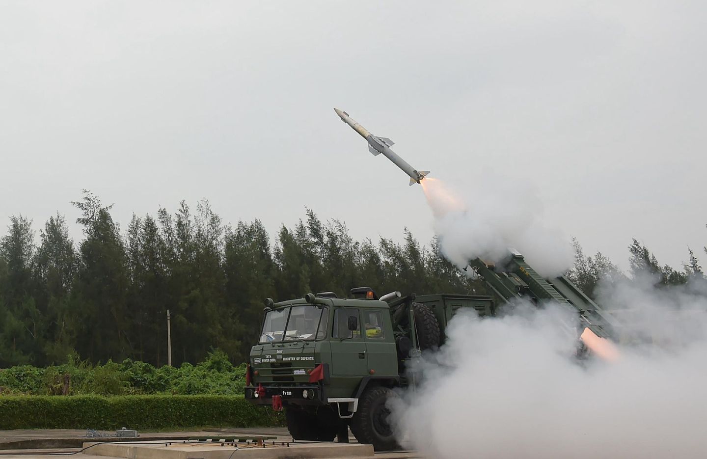 中印边境局势紧张之际，印度连续试射导弹被指针对中国。 （AFP）