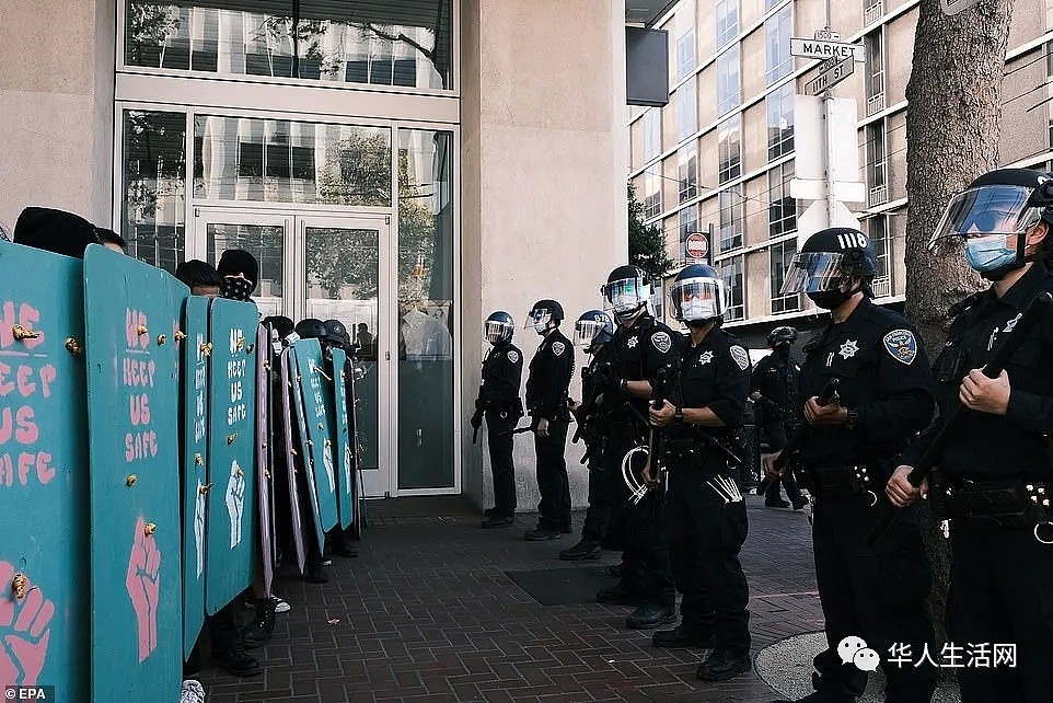大选还没结束，双方已经乱了！旧金山集会抗议推特审查，遭反川普者围攻，6人受伤（组图） - 2