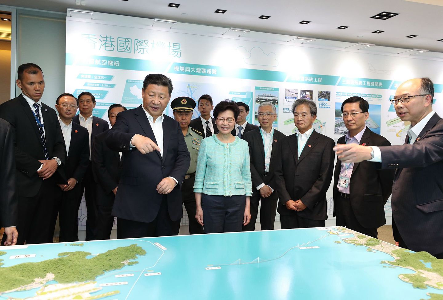 中国的粤港澳大湾区战略是香港后续发展的最大机会。 （新华社）