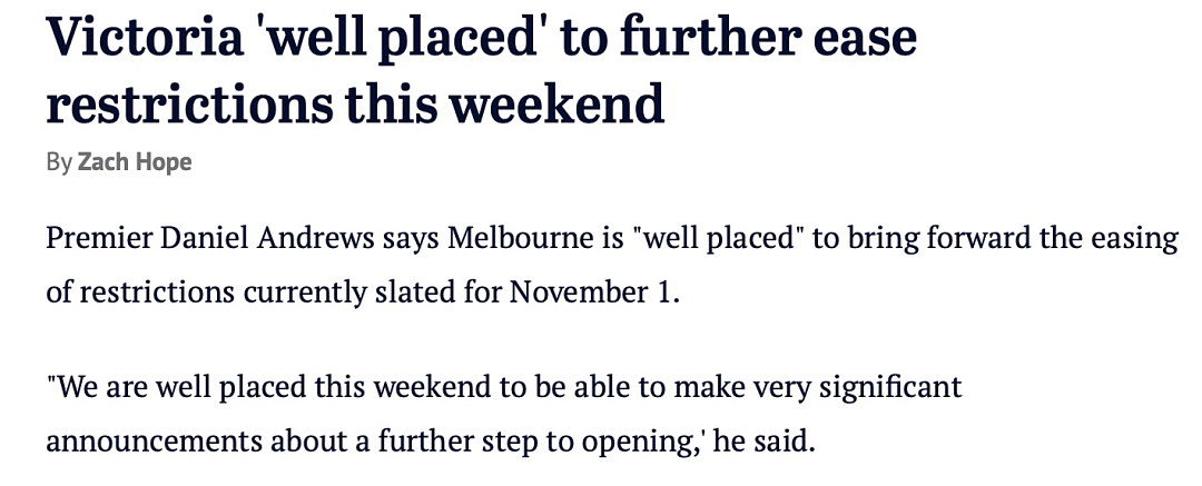 1例！本周末将提前解禁，下个月有望去悉尼，唐人街老牌店却撑不下去了 - 2