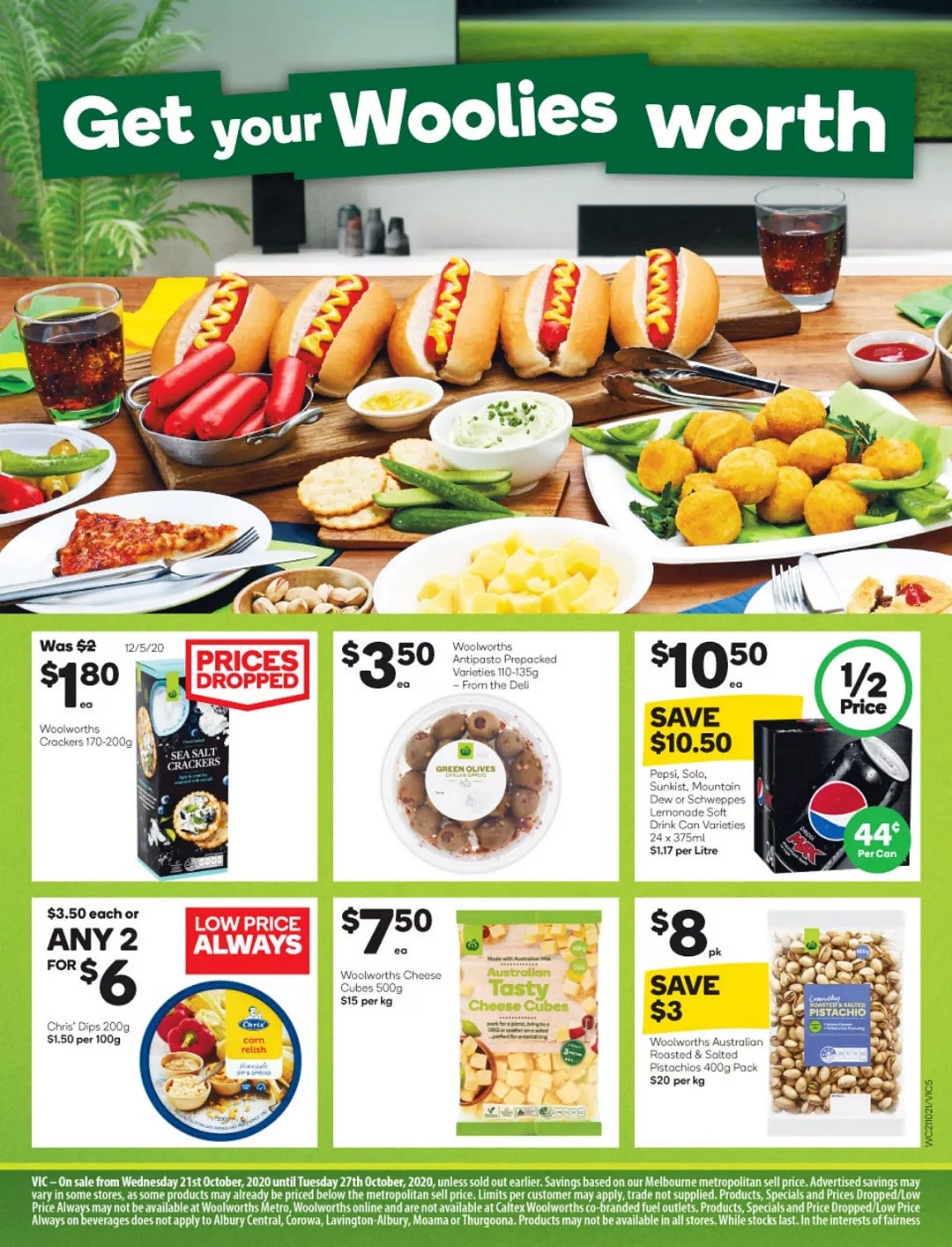 Woolworths 10月21日-10月27日折扣，哈根达斯、多款零食半价 - 5