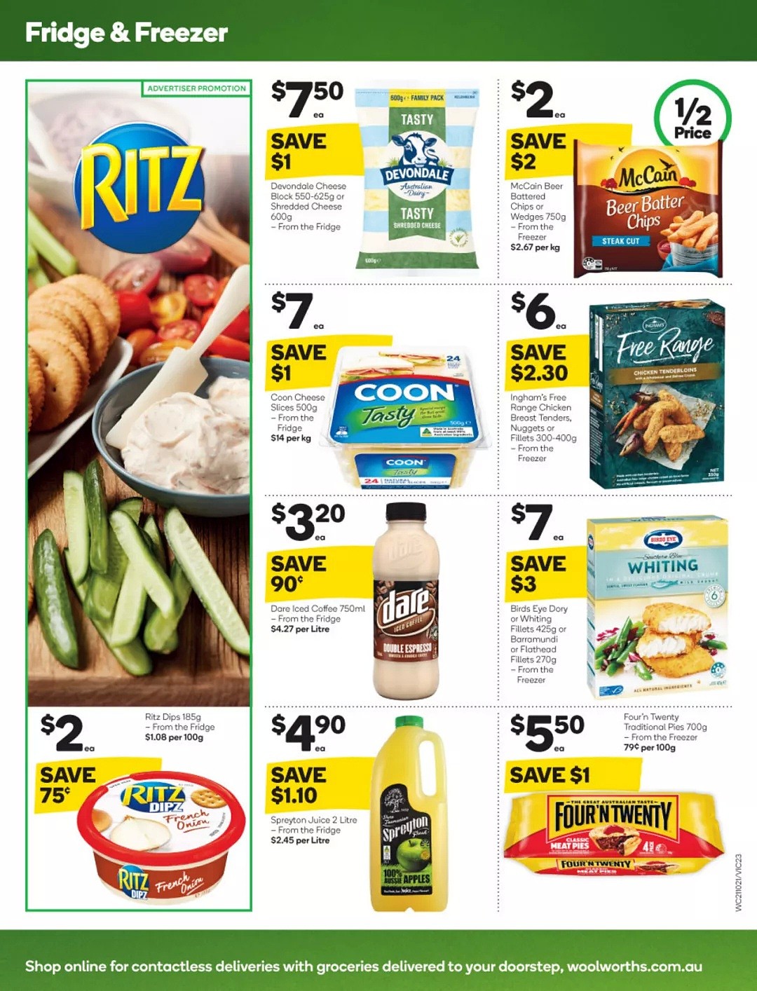 Woolworths 10月21日-10月27日折扣，哈根达斯、多款零食半价 - 23