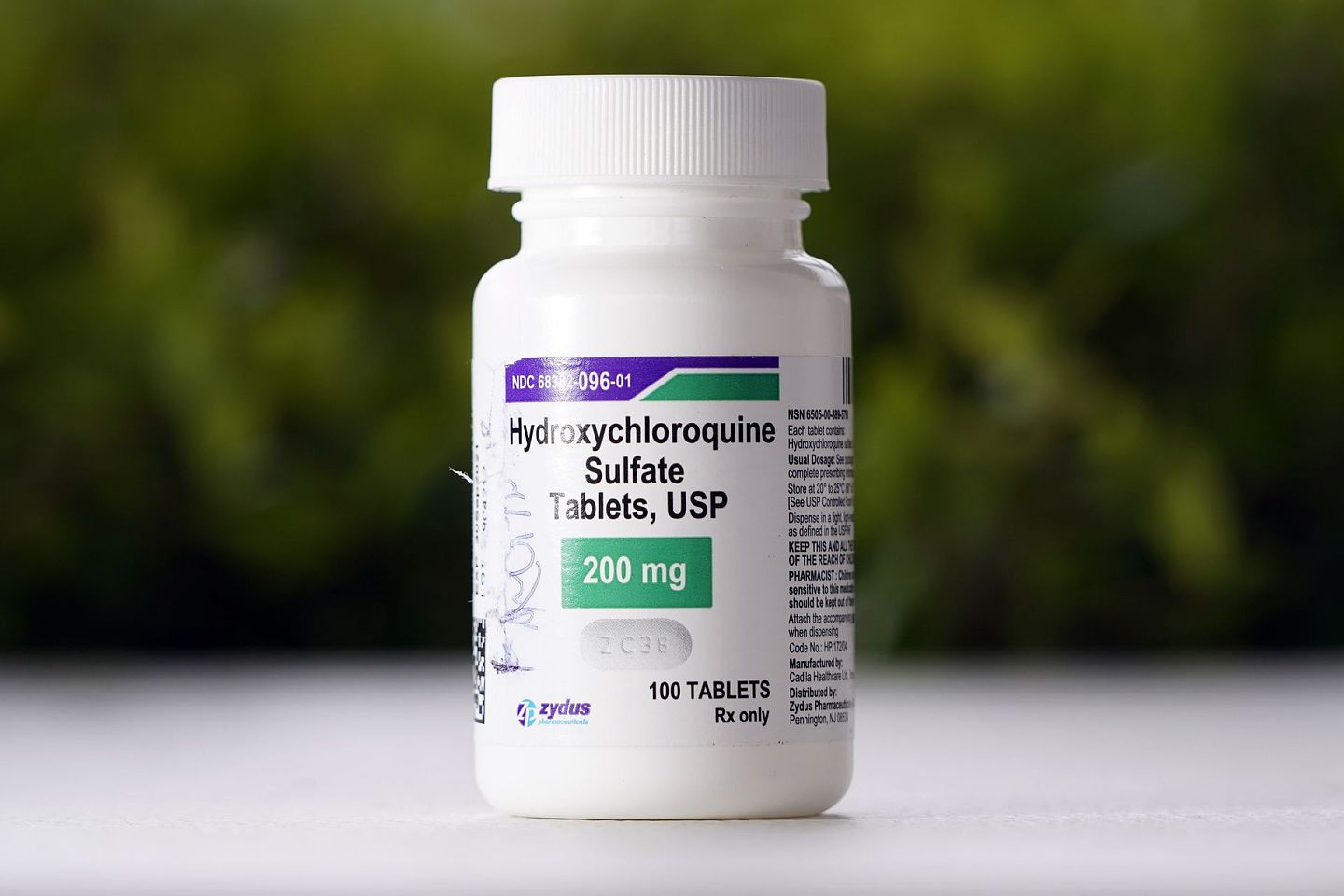 被质争议的羟氯喹（Hydroxychloroquine）原来是用作抗疟疾药物。（美联社）