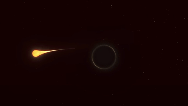 欧洲天文台重现恒星遭黑洞撕裂全过程 最后一抹残光极凄美（组图） - 5