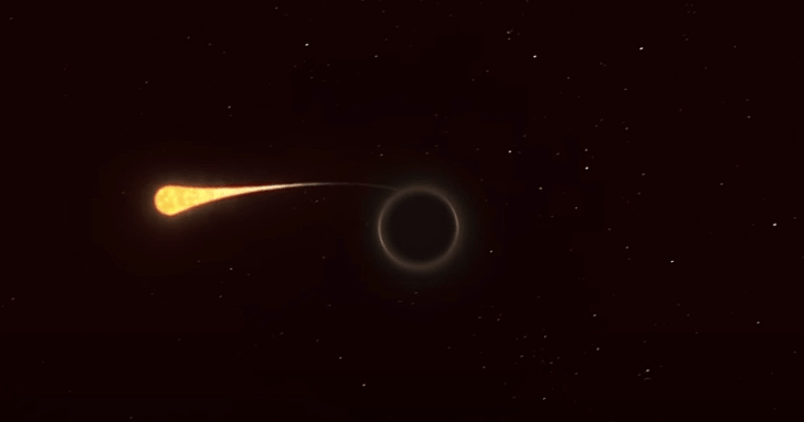 欧洲天文台重现恒星遭黑洞撕裂全过程 最后一抹残光极凄美（组图） - 6