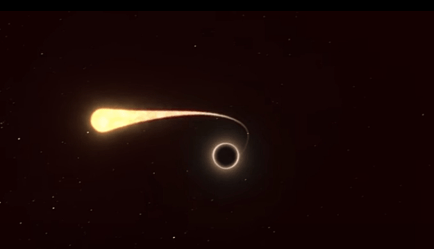 欧洲天文台重现恒星遭黑洞撕裂全过程 最后一抹残光极凄美（组图） - 8