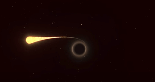 欧洲天文台重现恒星遭黑洞撕裂全过程 最后一抹残光极凄美（组图） - 7