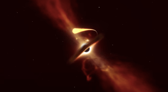 欧洲天文台重现恒星遭黑洞撕裂全过程 最后一抹残光极凄美（组图） - 11