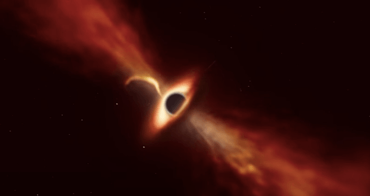 欧洲天文台重现恒星遭黑洞撕裂全过程 最后一抹残光极凄美（组图） - 14