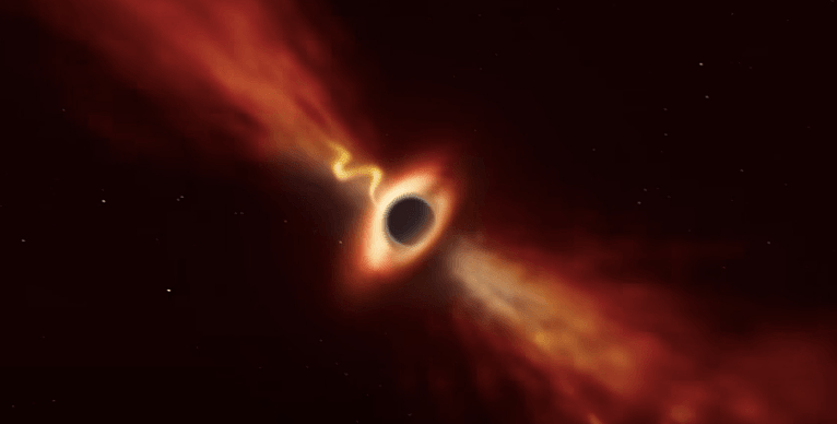 欧洲天文台重现恒星遭黑洞撕裂全过程 最后一抹残光极凄美（组图） - 15