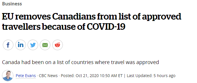 加拿大护照“大贬值”，欧盟宣布禁止加拿大人入境！还好，中国还没关上大门...（组图） - 6