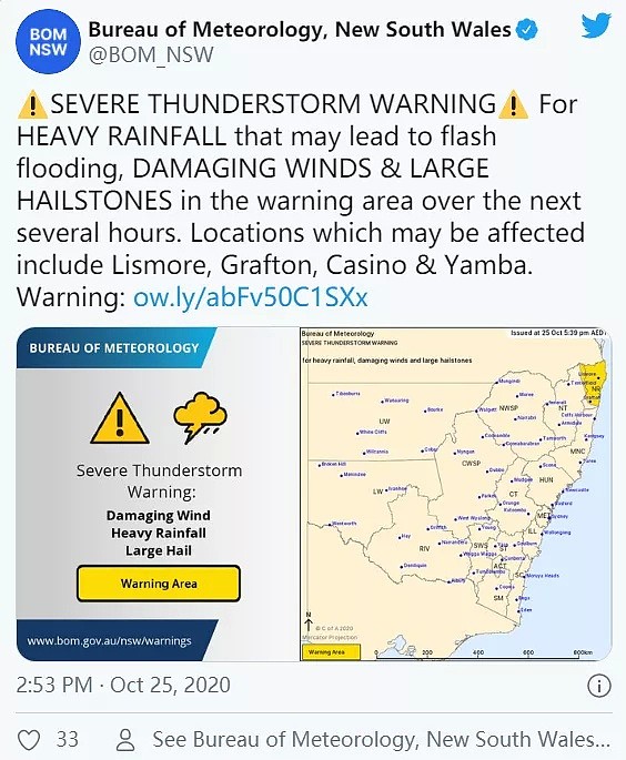 注意！澳洲发布紧急警告，数万用户大面积停电，拉尼娜正式登陆，未来全澳将面临最糟糕的天气... - 2