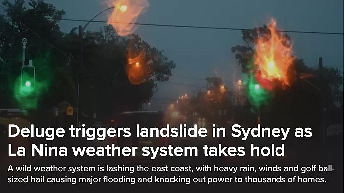注意！澳洲发布紧急警告，数万用户大面积停电，拉尼娜正式登陆，未来全澳将面临最糟糕的天气... - 9